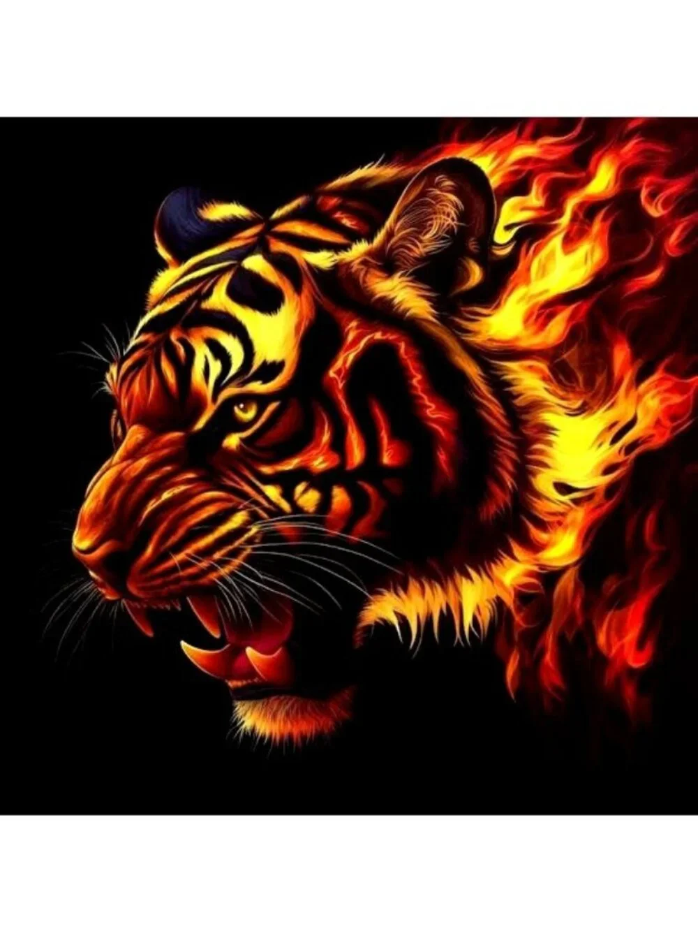 Nike Ja 3 Animal Pack Tiger (GS) Safety Orange Black Boys Size 4 NEW NO BOX!